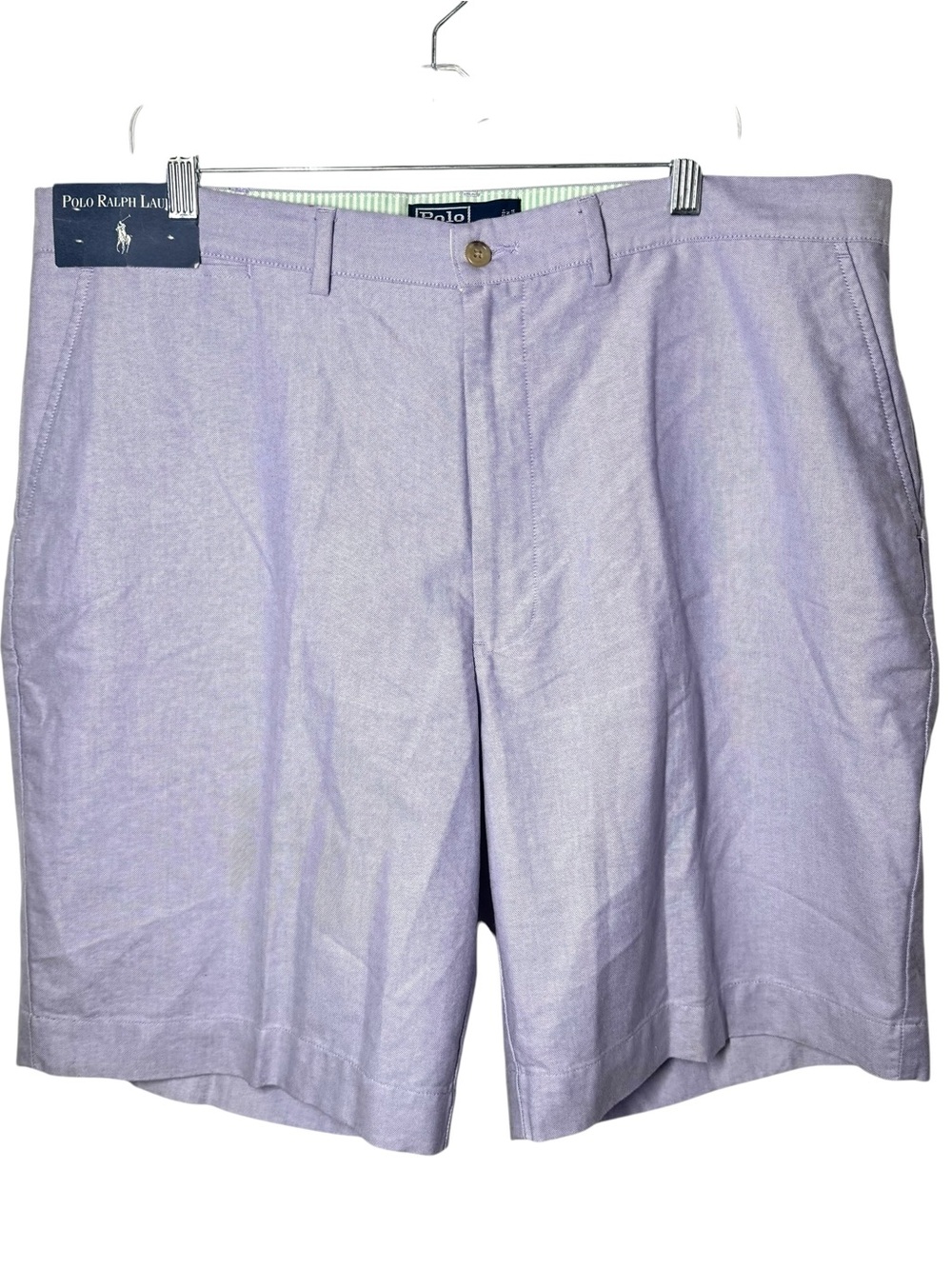 Vintage Polo Ralph Lauren Purple Cotton Chino Shorts Golf Preppy Men’s 40 NEW!